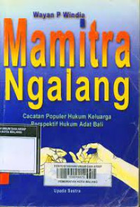 Image of Mamitra Ngalang
